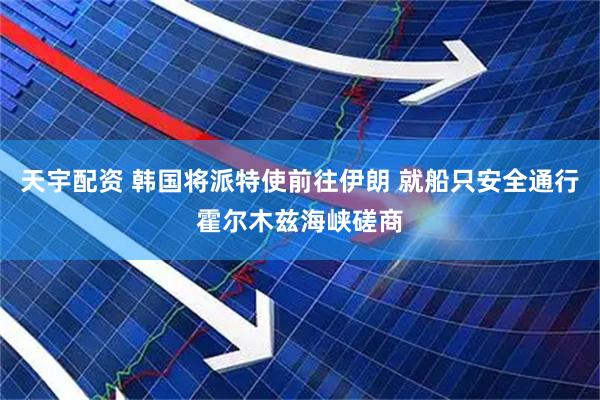 天宇配资 韩国将派特使前往伊朗 就船只安全通行霍尔木兹海峡磋商